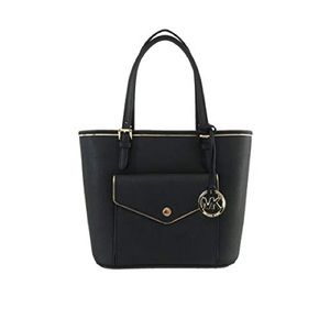 NWT Michael Kors Saffiano Frame Leather Tote